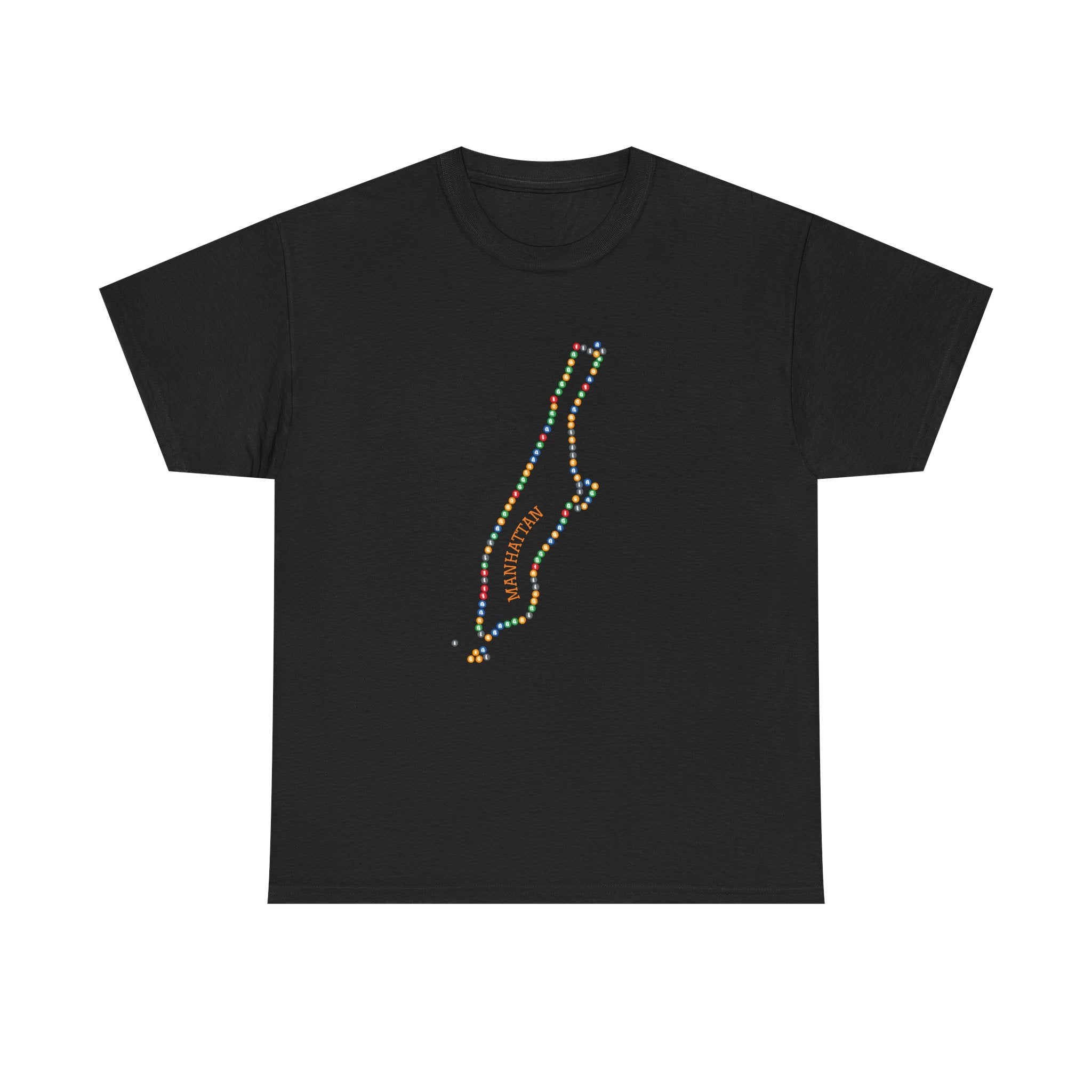 Manhattan Map T-Shirt | Subway Signs Tee