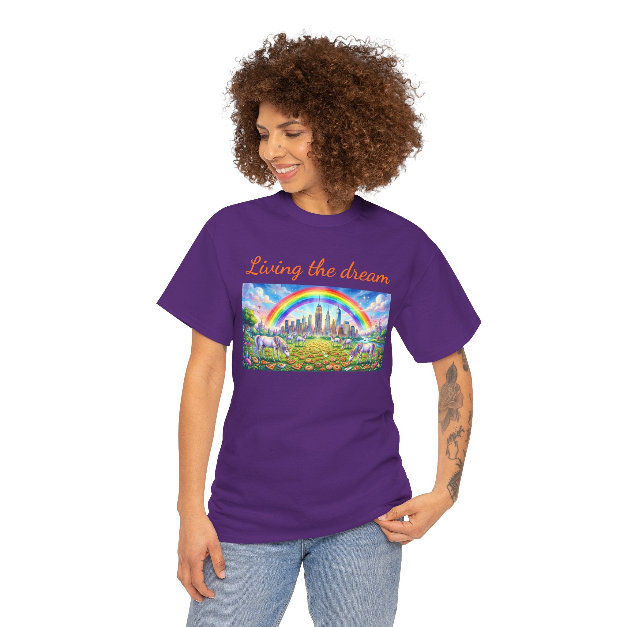 NYC Living The Dream T-Shirt | New York Is a Fairy Tale Tee