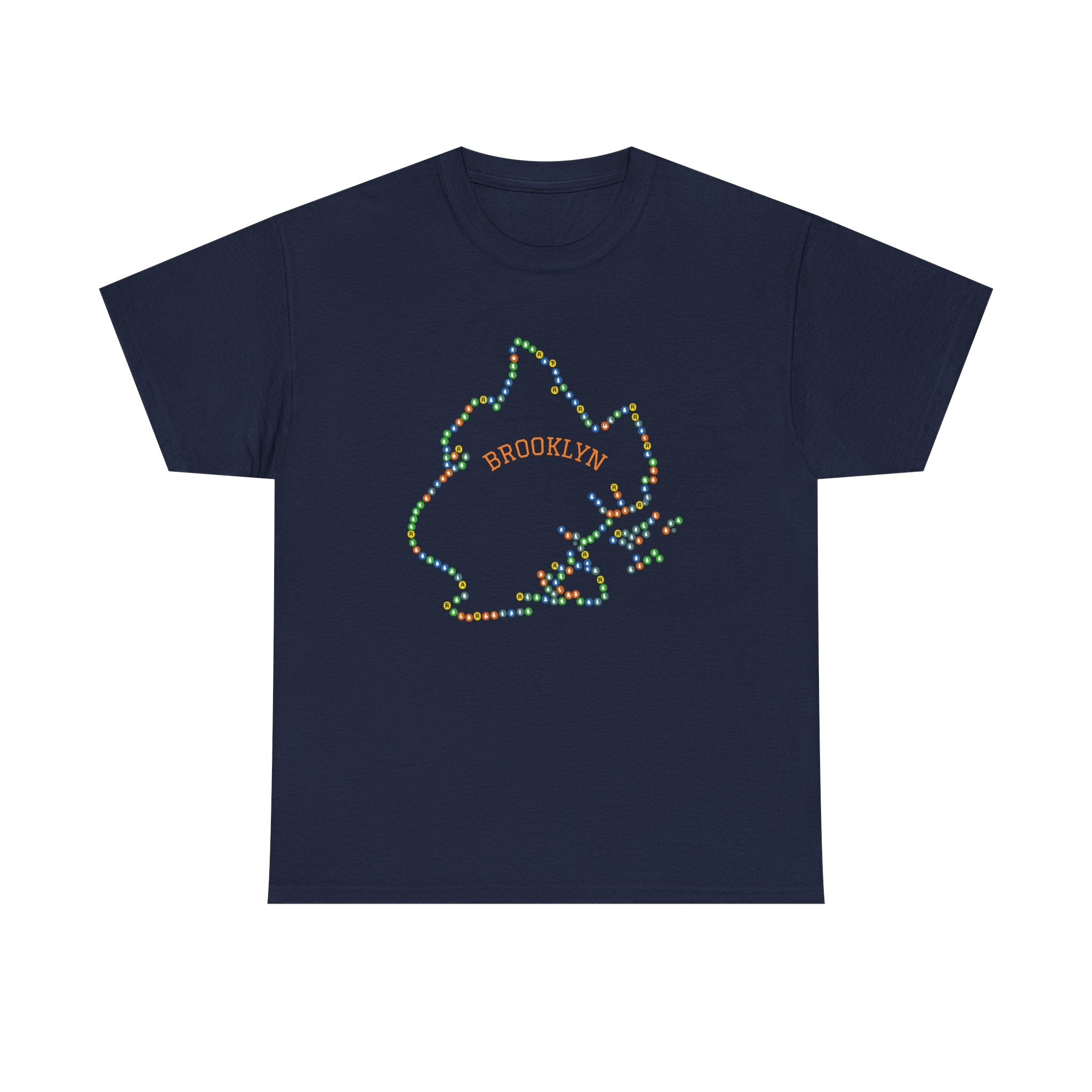 Brooklyn Map T-Shirt | Subway Signs Tee