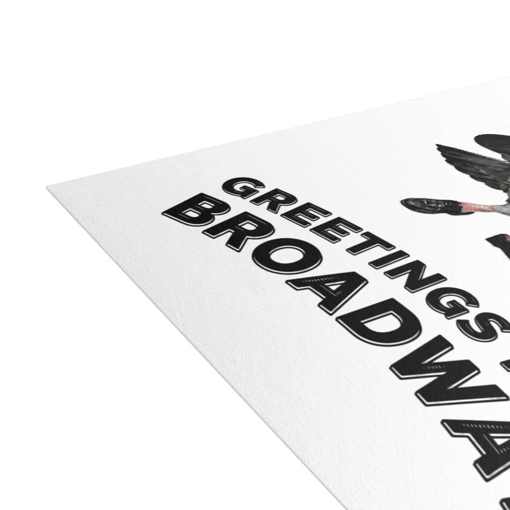Broadway NYC Pigeon Postcard Bundle (envelopes included)