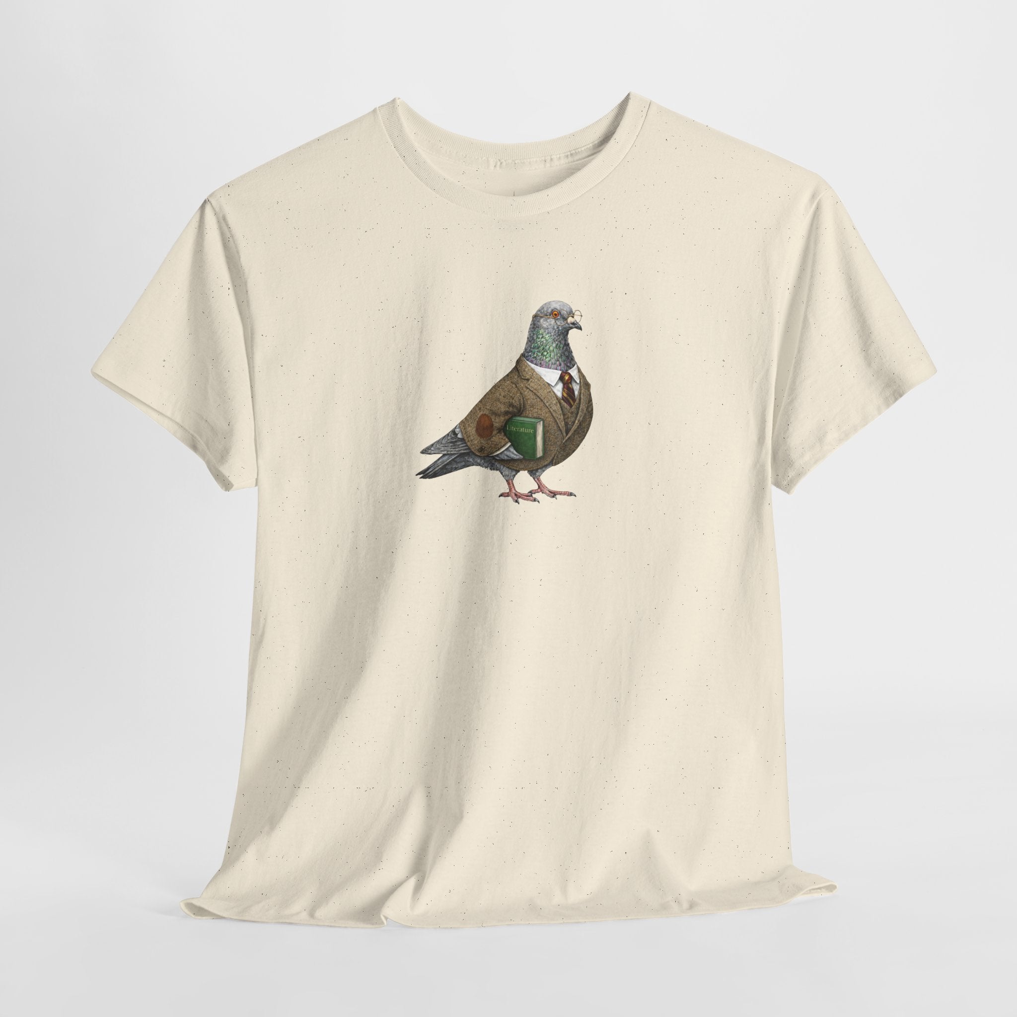 Customizable Morningside Heights NYC Pigeon T-Shirt | University Professor Tee