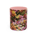 Central Park Korean Chrysanthemum Accent Coffee Mug — Tea Mug 11oz