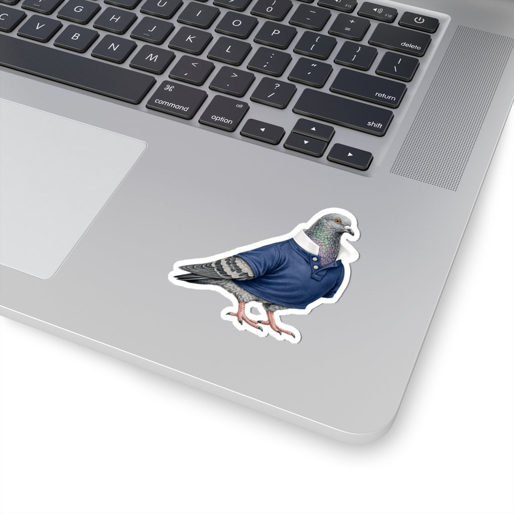 Upper East Side NYC Pigeon 3" x 3" Sticker