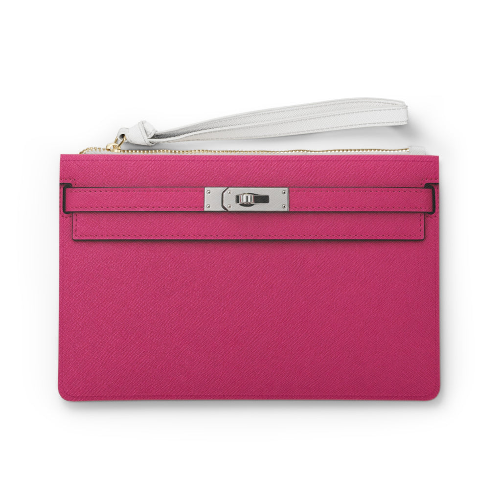 Canal Street Pink Clutch Bag — Elegant Wristlet Purse for Evening & Gifts