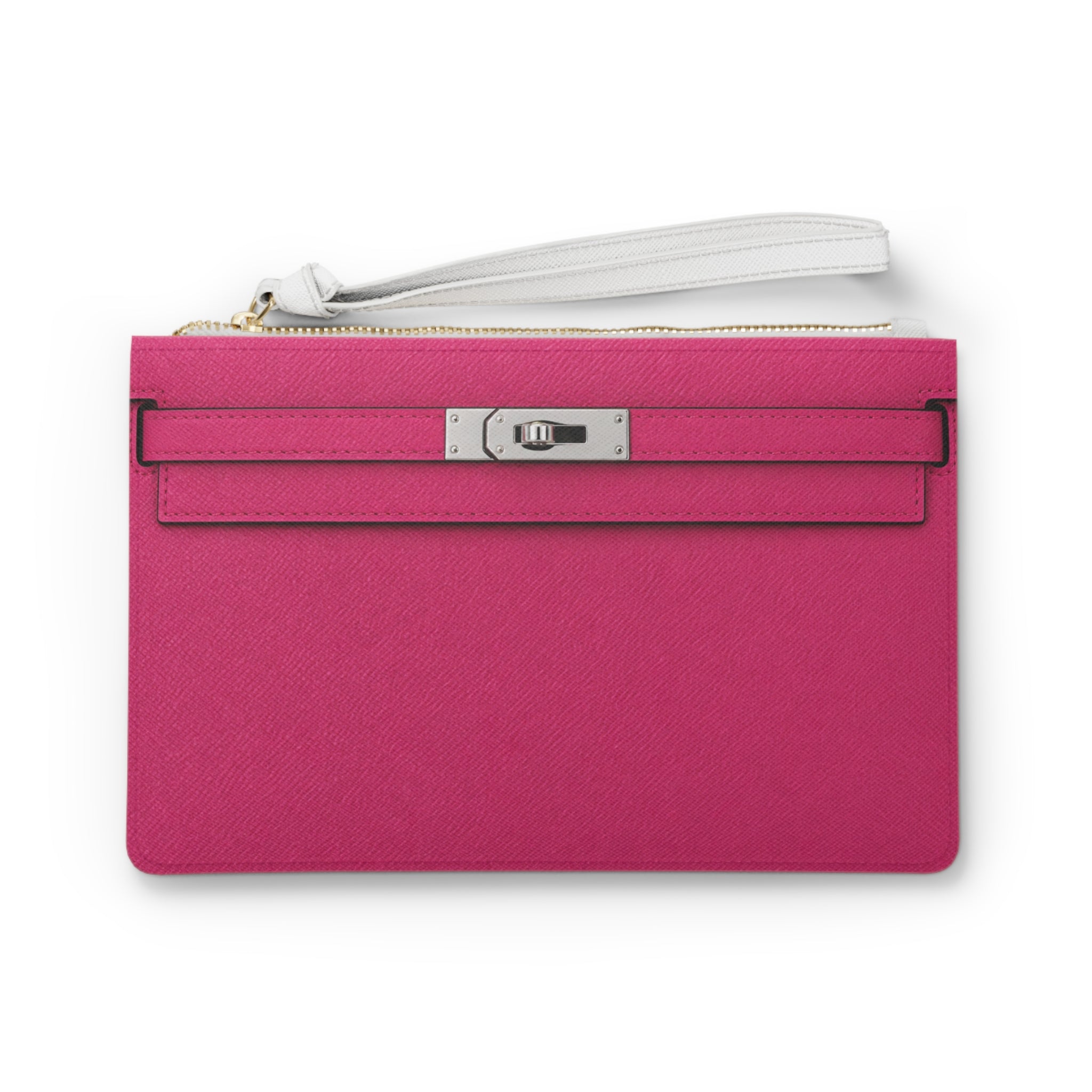 Canal Street Pink Clutch Bag — Elegant Wristlet Purse for Evening & Gifts