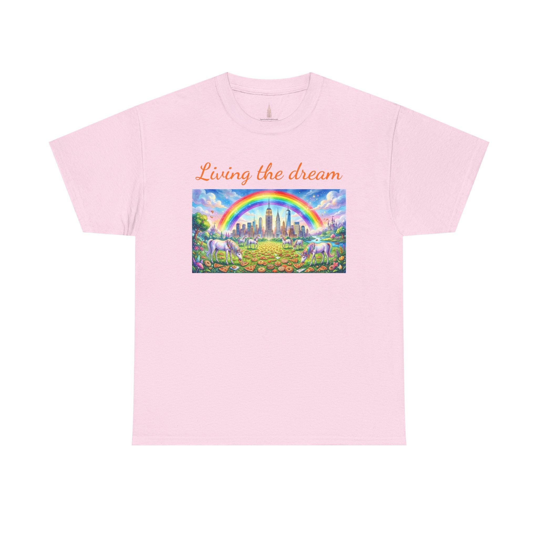 NYC Living The Dream T-Shirt | New York Is a Fairy Tale Tee