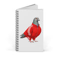 Cuaderno espiral personalizable de Brighton Beach NYC Paloma | Cuaderno para amantes de las aves de Brooklyn Track Suit