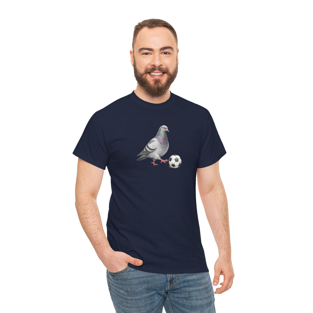 Customizable Corona NYC Pigeon Soccer T-Shirt | Soccer Player Tee