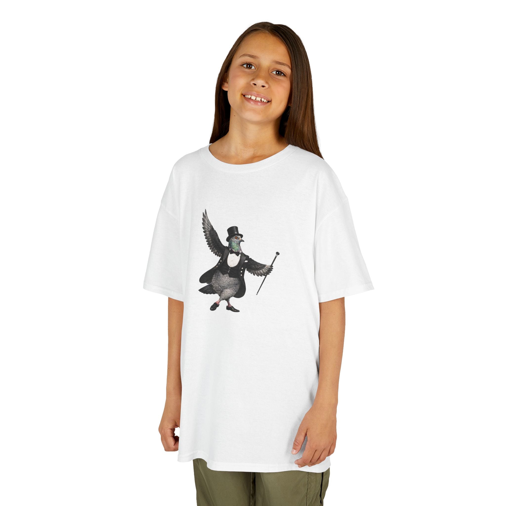 Customizable Broadway NYC Pigeon Theater Kid Tee —  T-Shirt for Children