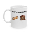 Cannoli or Babka Mug | NYC Breakfast Dilemma Coffee Tea Ceramic Mug