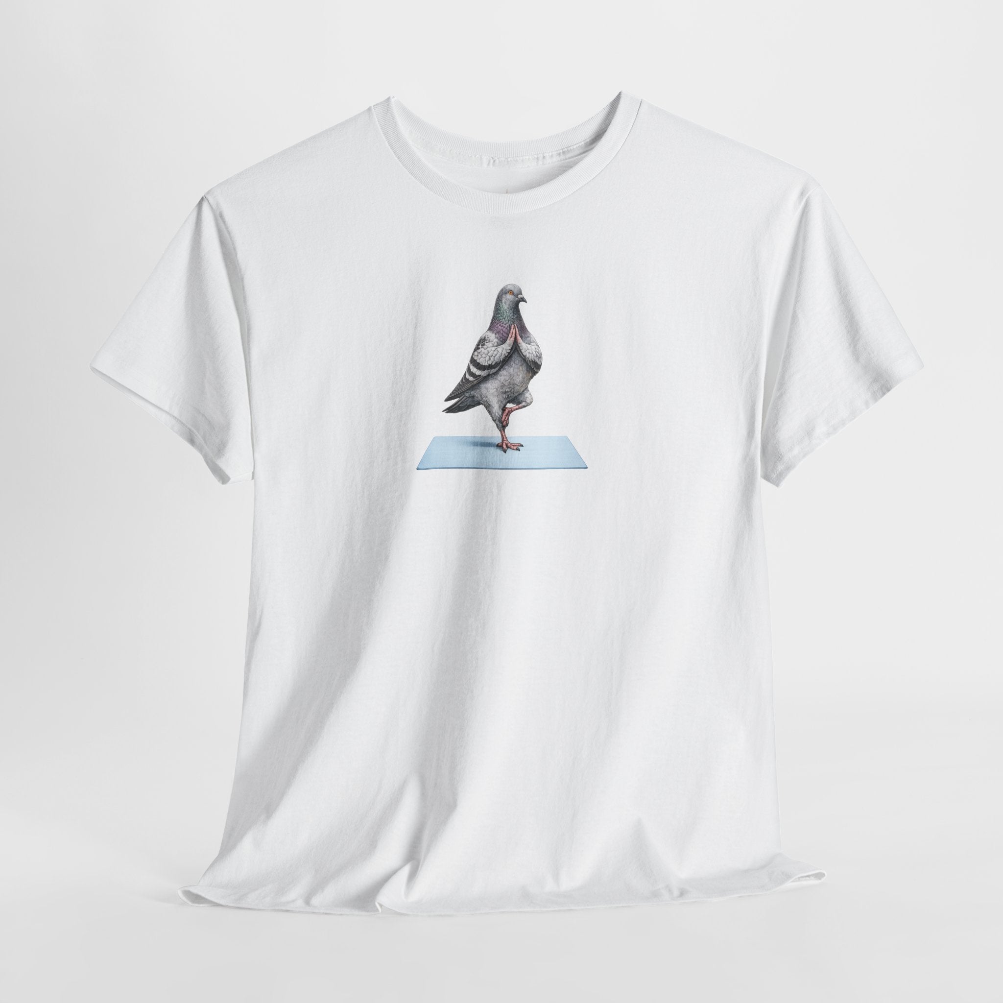 Customizable Central Park NYC Pigeon T-Shirt | Yoga Tee