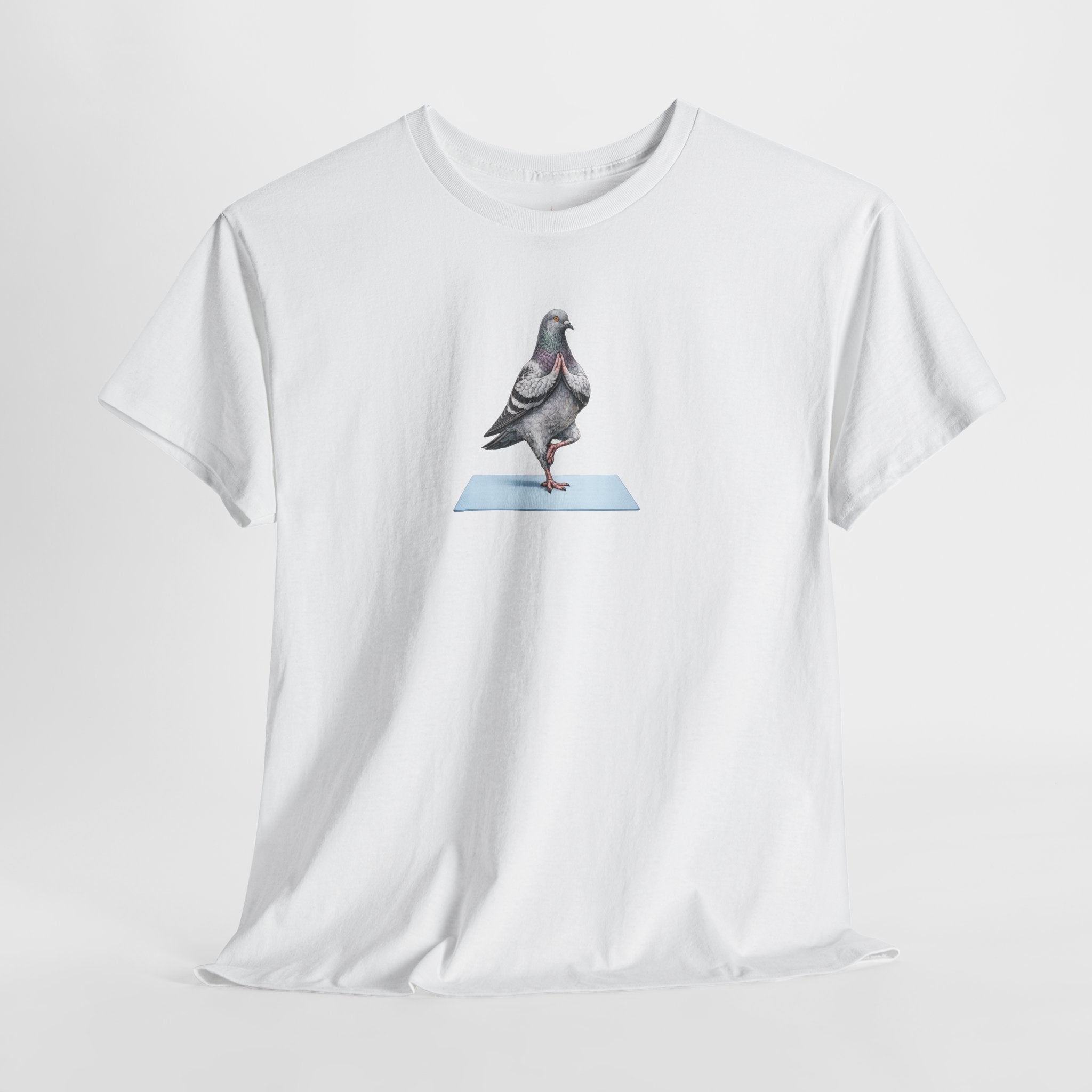 Customizable Central Park NYC Pigeon T-Shirt | Yoga Tee