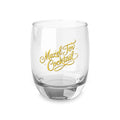 Mazel Tov Cocktail Glass – Gold Script Stemless Glass for Celebrations
