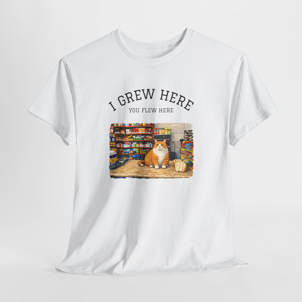 Bodega Cat T-Shirt | I Grew Here You Flew Here NYC Tee