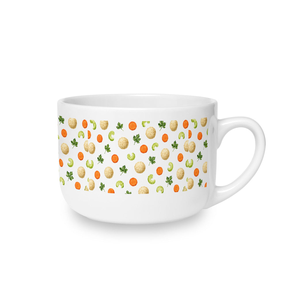 Matzo Ball Soup Bowl  25oz Ceramic Matzah Ball Bowl