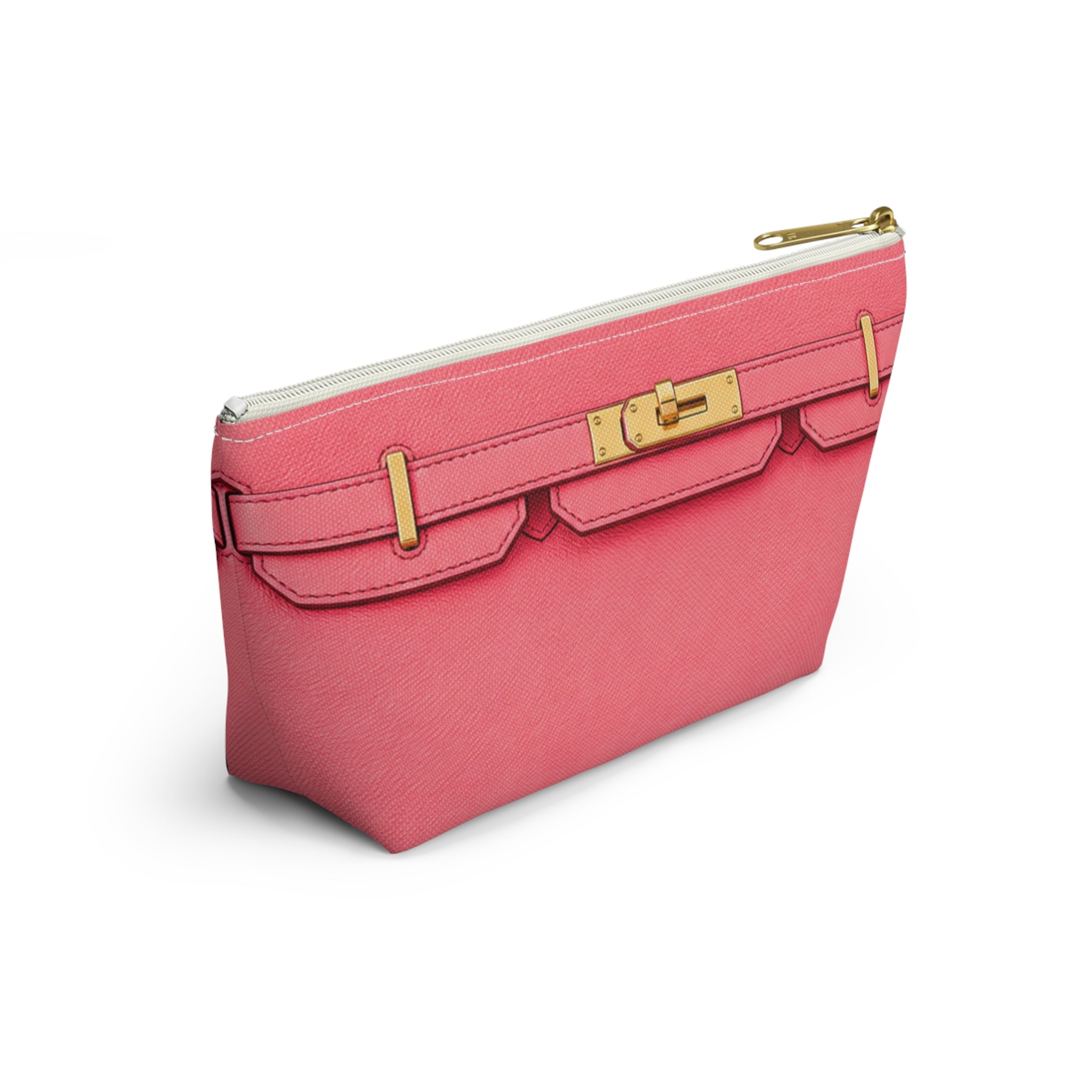 Canal Street Pink Makeup Bag —  T-Bottom Travel Bag