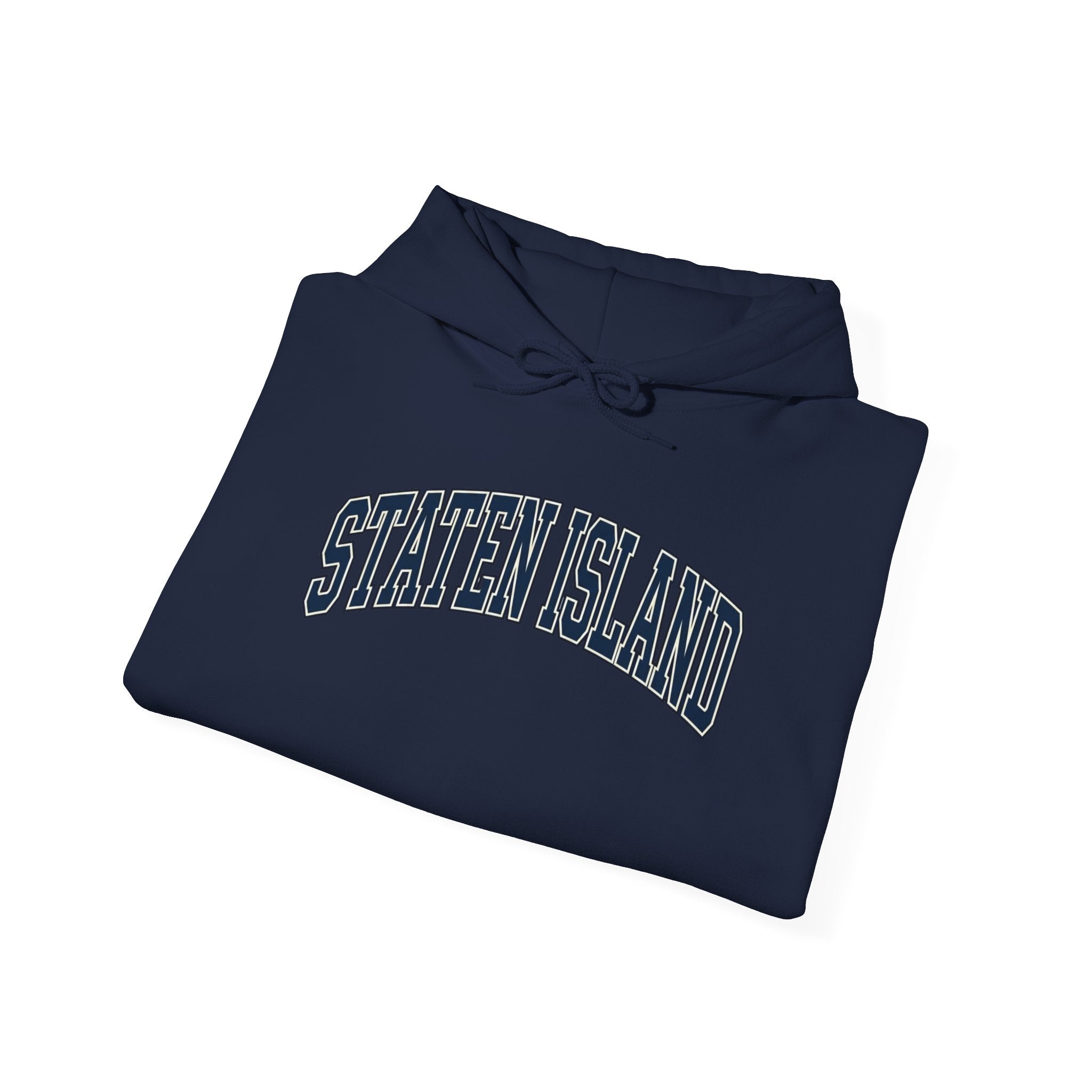 Staten Island Hoodie — Garment-Dyed Pullover Hooded Sweater