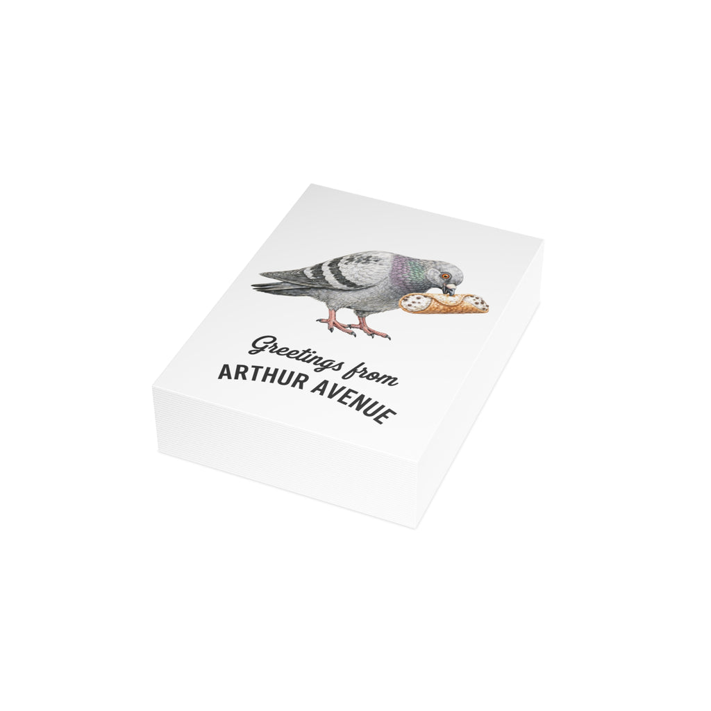 Arthur Avenue NYC Pigeon Postcard Bundle (envelopes included)