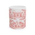 Kansas City Red Toile de Jouy 11oz Ceramic Mug