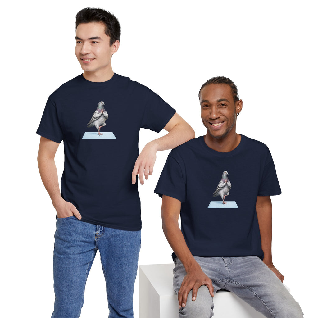 Customizable Central Park NYC Pigeon T-Shirt | Yoga Tee