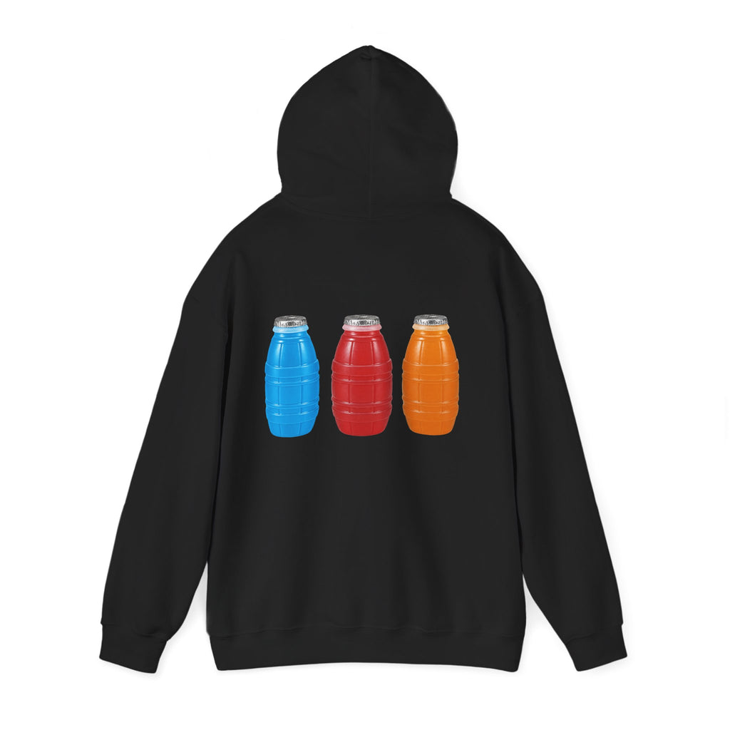 Bodega Quarter Water Bottle Trio Back Print Hoodie