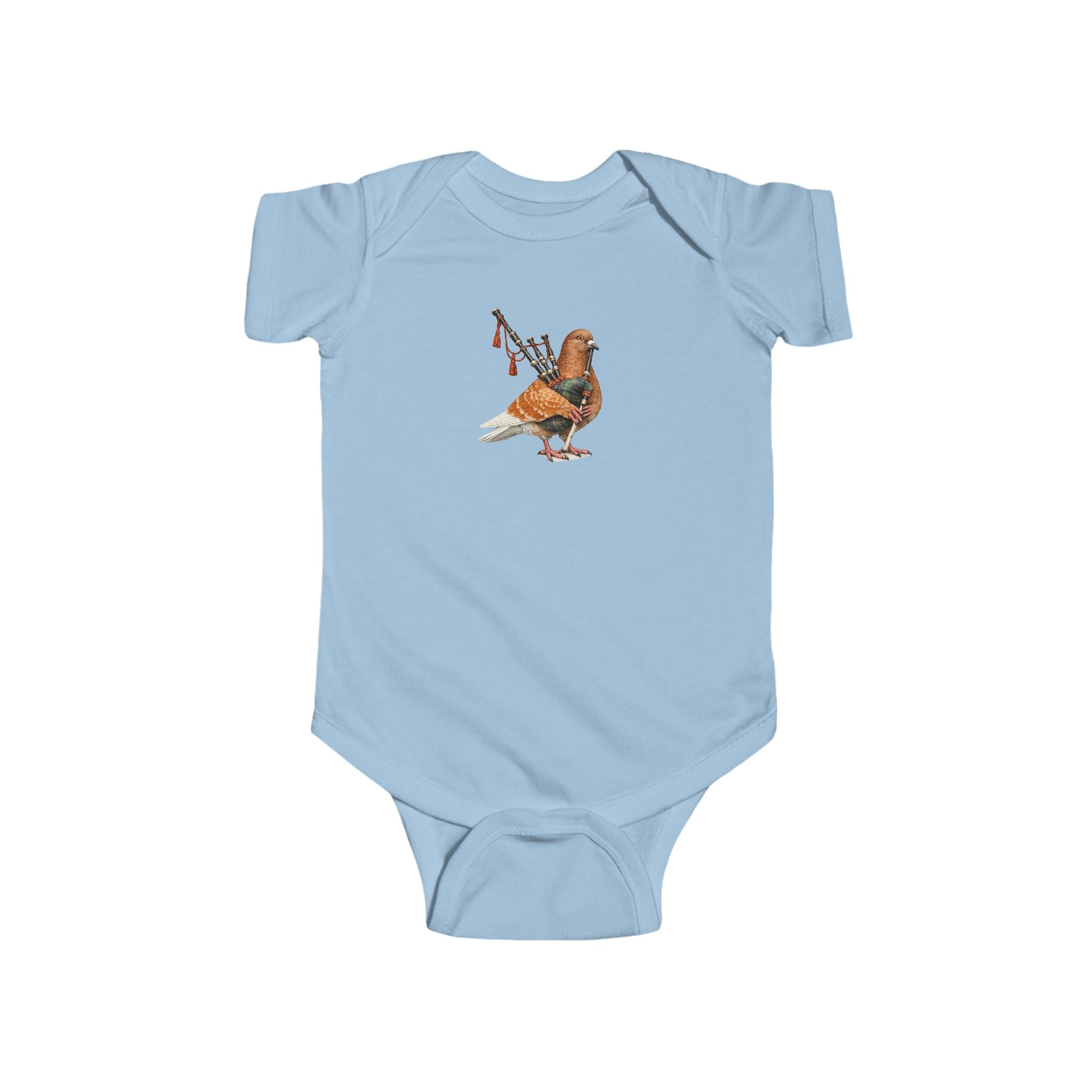 Customizable Redhead Woodlawn NYC Pigeon Baby Onesie | New Yorker Reveal Infant Bodysuit