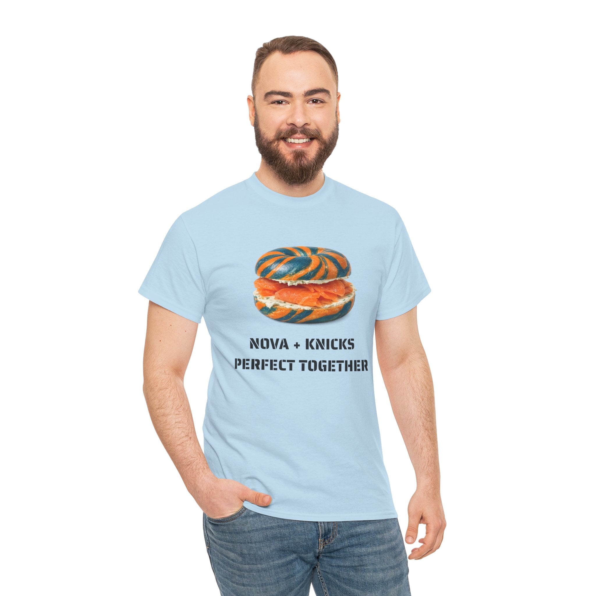 Nova Knicks Tee | New York Basketball Bagel T-Shirt