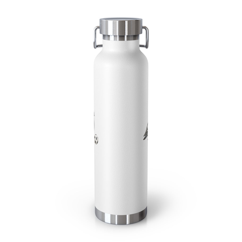 Customizable Corona NYC Pigeon 22oz Water Bottle | New York Soccer Player Copper Vacuum Insulated