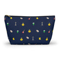 Icon of Seattle Large T-Bottom Makeup Bag —  Washington Travel Accessory Pouch