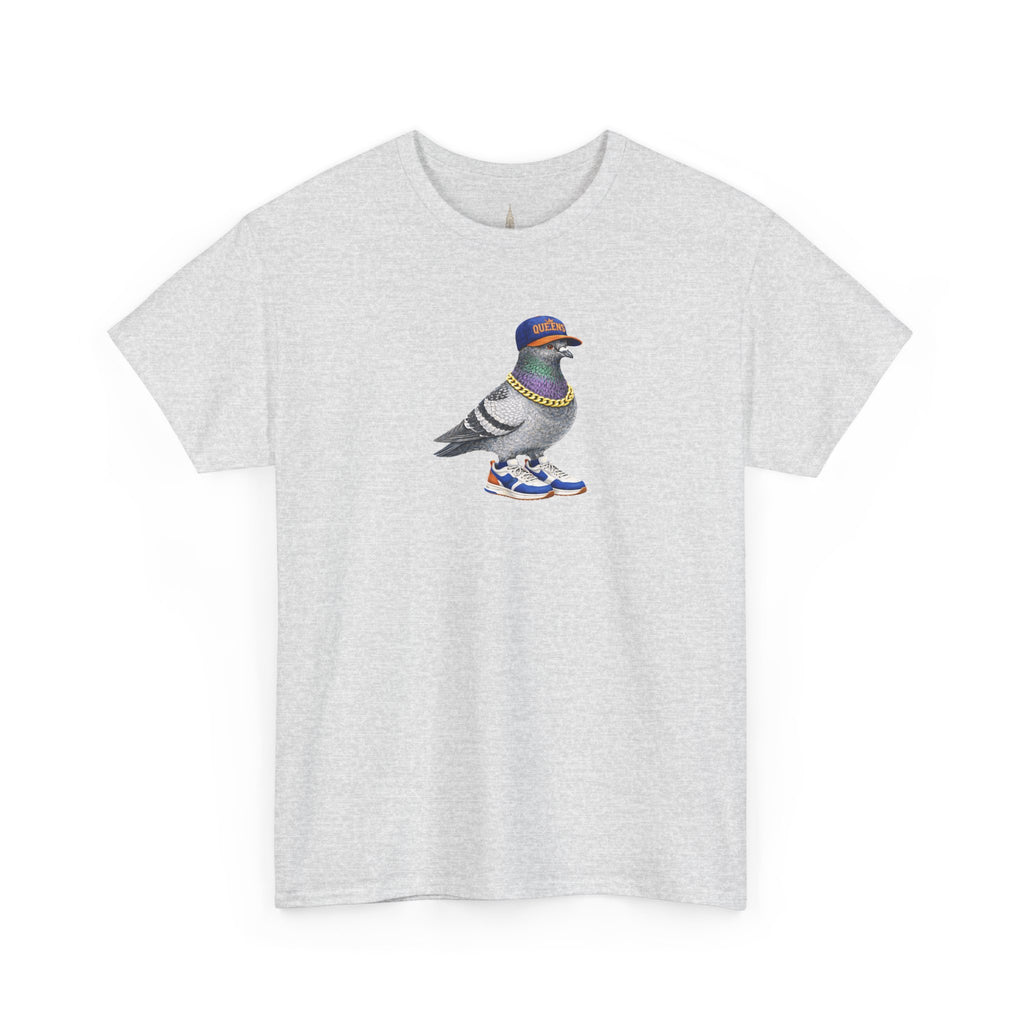 Customizable Queens NYC Pigeon T-Shirt | Baseball Fan Tee