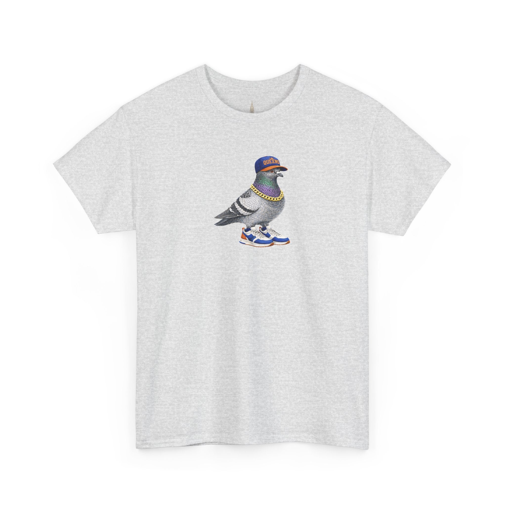 Customizable Queens NYC Pigeon T-Shirt | Baseball Fan Tee