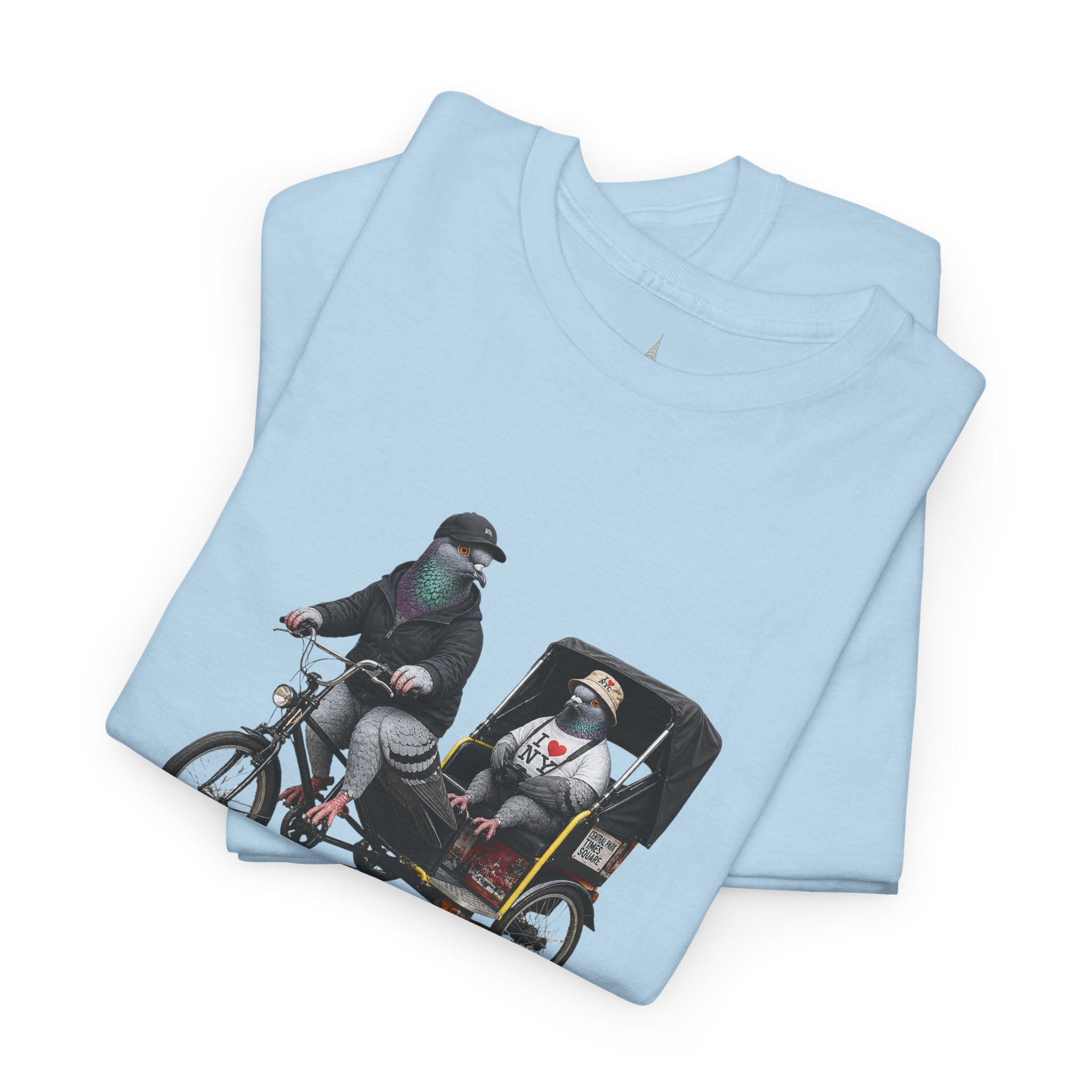Customizable Times Square NYC Pigeon T-Shirt | Baseball Fan Tee