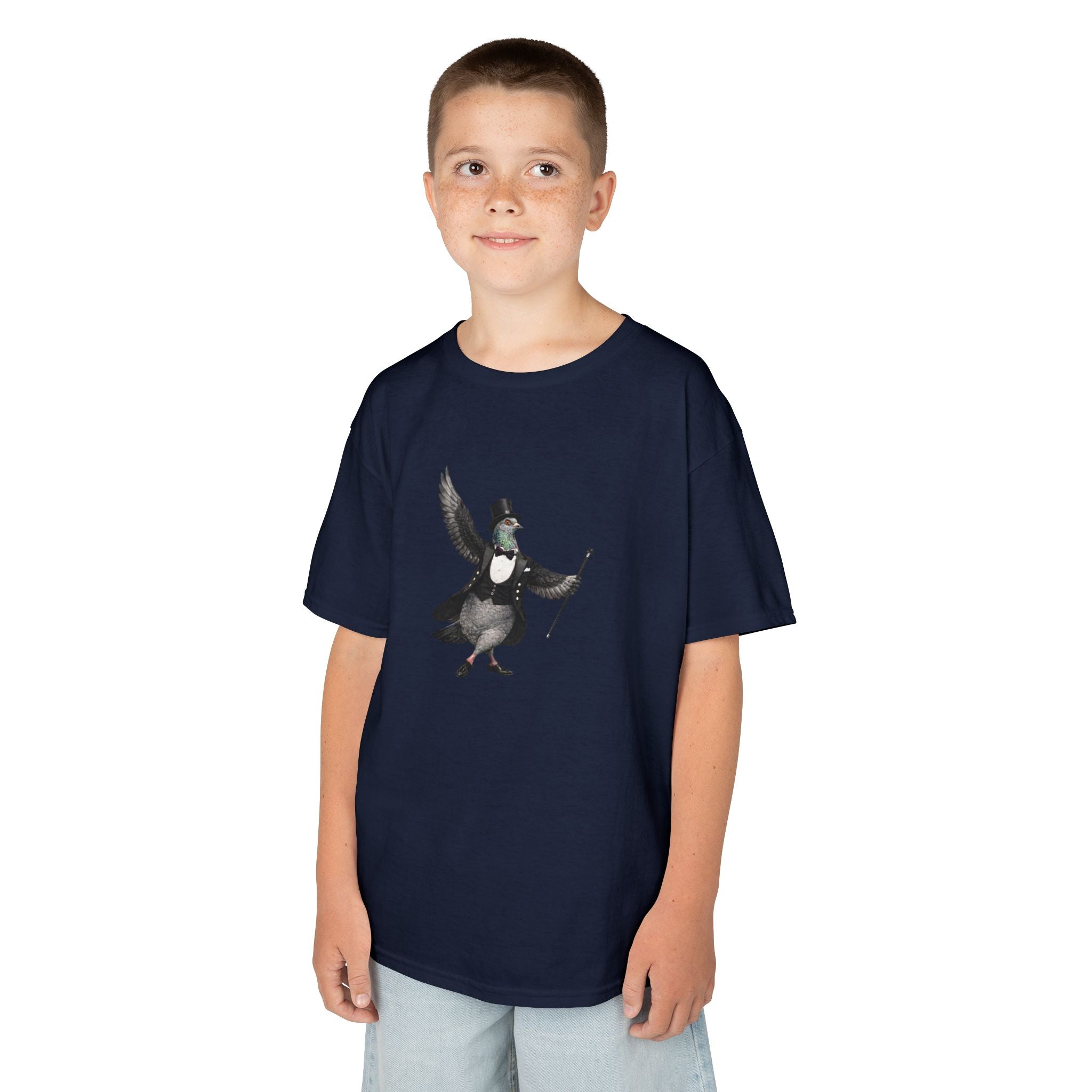 Customizable Broadway NYC Pigeon Theater Kid Tee —  T-Shirt for Children