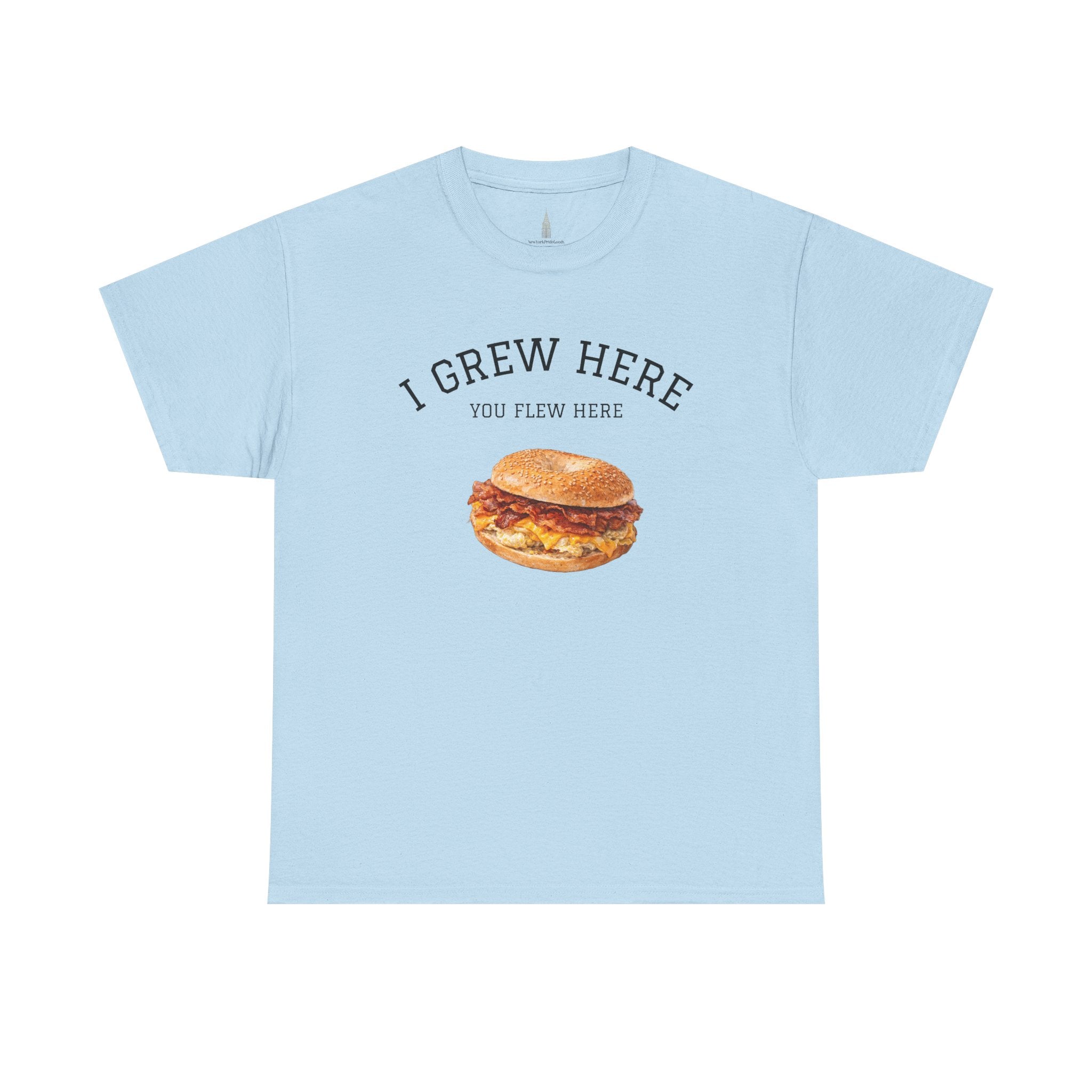 Bacon Egg and Cheese T-Shirt | I Grew Here You Flew Here New York City Bodega Food Tee