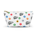 New York Subway Train Transit Icons— T-Bottom Makeup Bag