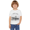 Williamsburg Bridge Toddler NYC Kids T-shirt | I Grew Here You Flew Here New York City Brooklyn Skyline Childrens Tee