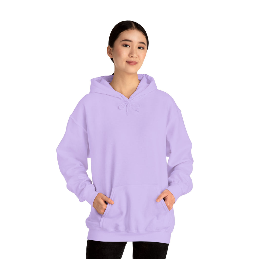 Inwood Girl Hoodie – Retro Pink Wave Back Print Hooded Sweatshirt