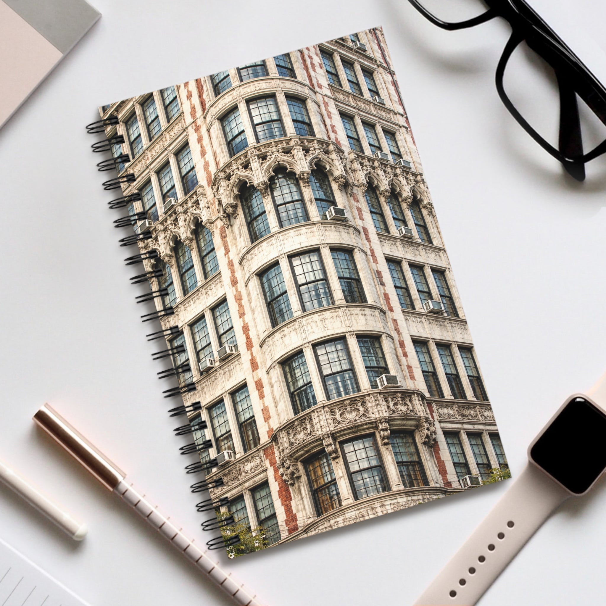 Madison Avenue Building Notebook   NYC Architecture Spiral Journal