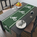 NYC Bike Lane Table Runner - New York Bicycle Lane Picnic Table Cyclist Gift