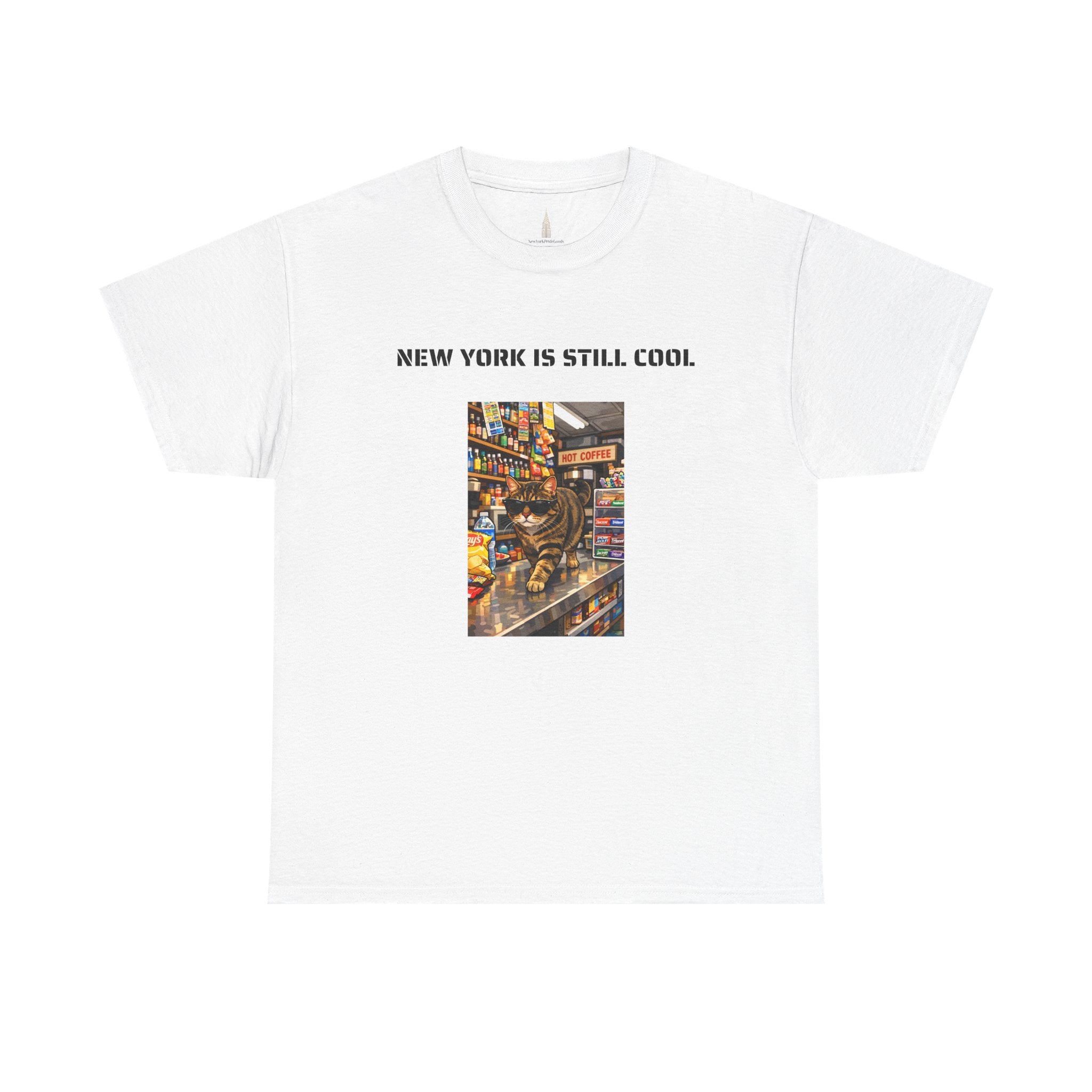Camiseta New York Is Still Cool - Regalo Gato de Bodega de Nueva York