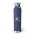 Customizable Corona NYC Pigeon 22oz Water Bottle | New York Soccer Player Copper Vacuum Insulated
