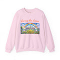 Sudadera NYC Living the Dream Nueva York Es un Cuento de Hadas con Arcoíris y Unicornios