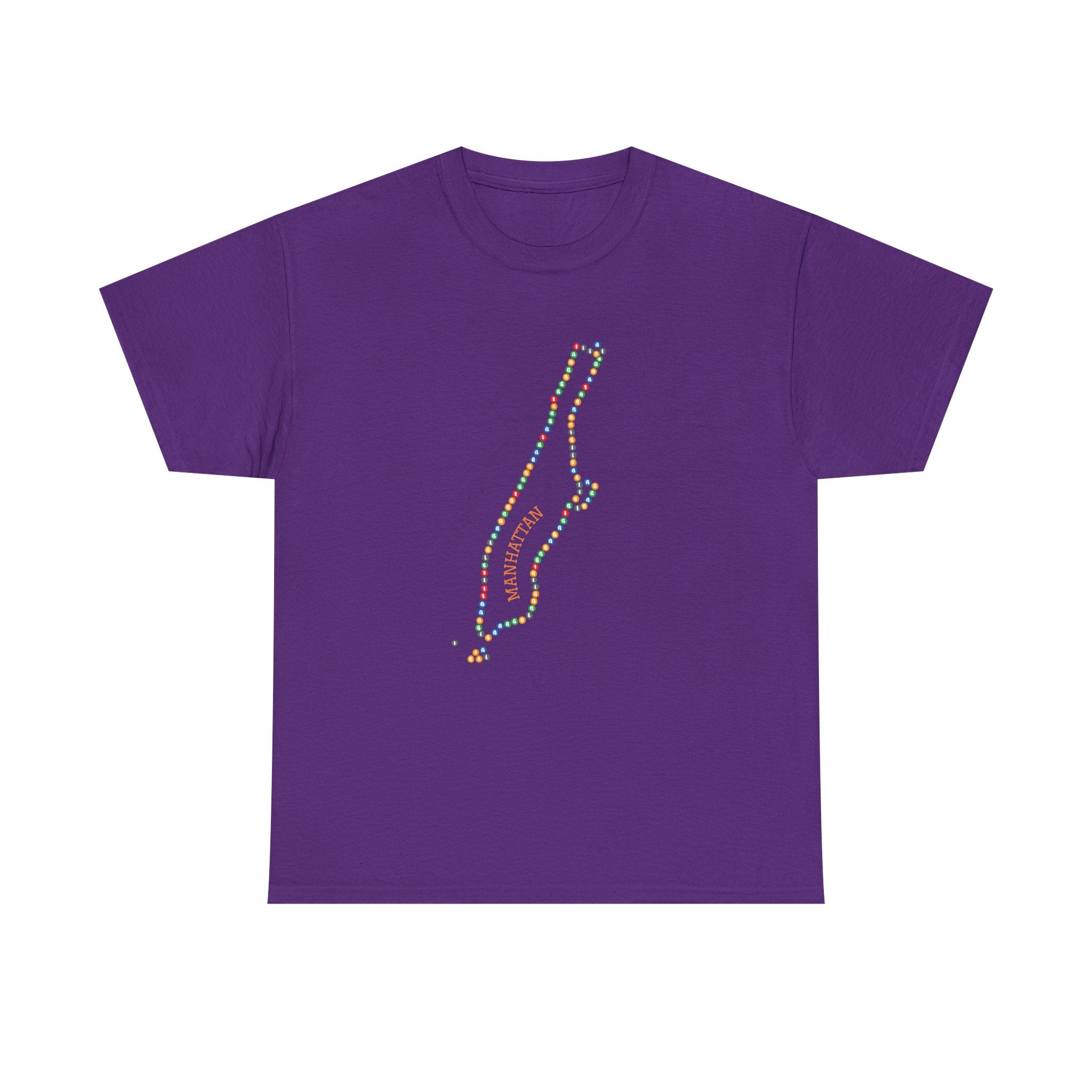Manhattan Map T-Shirt | Subway Signs Tee