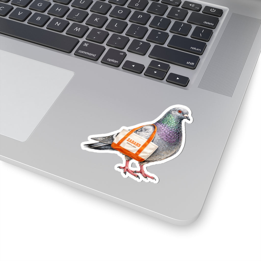 Upper West Side NYC Pigeon 3" x 3" Sticker