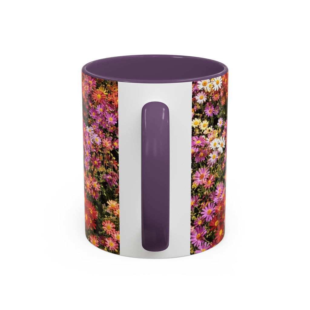 Central Park Korean Chrysanthemum Accent Coffee Mug — Tea Mug 11oz
