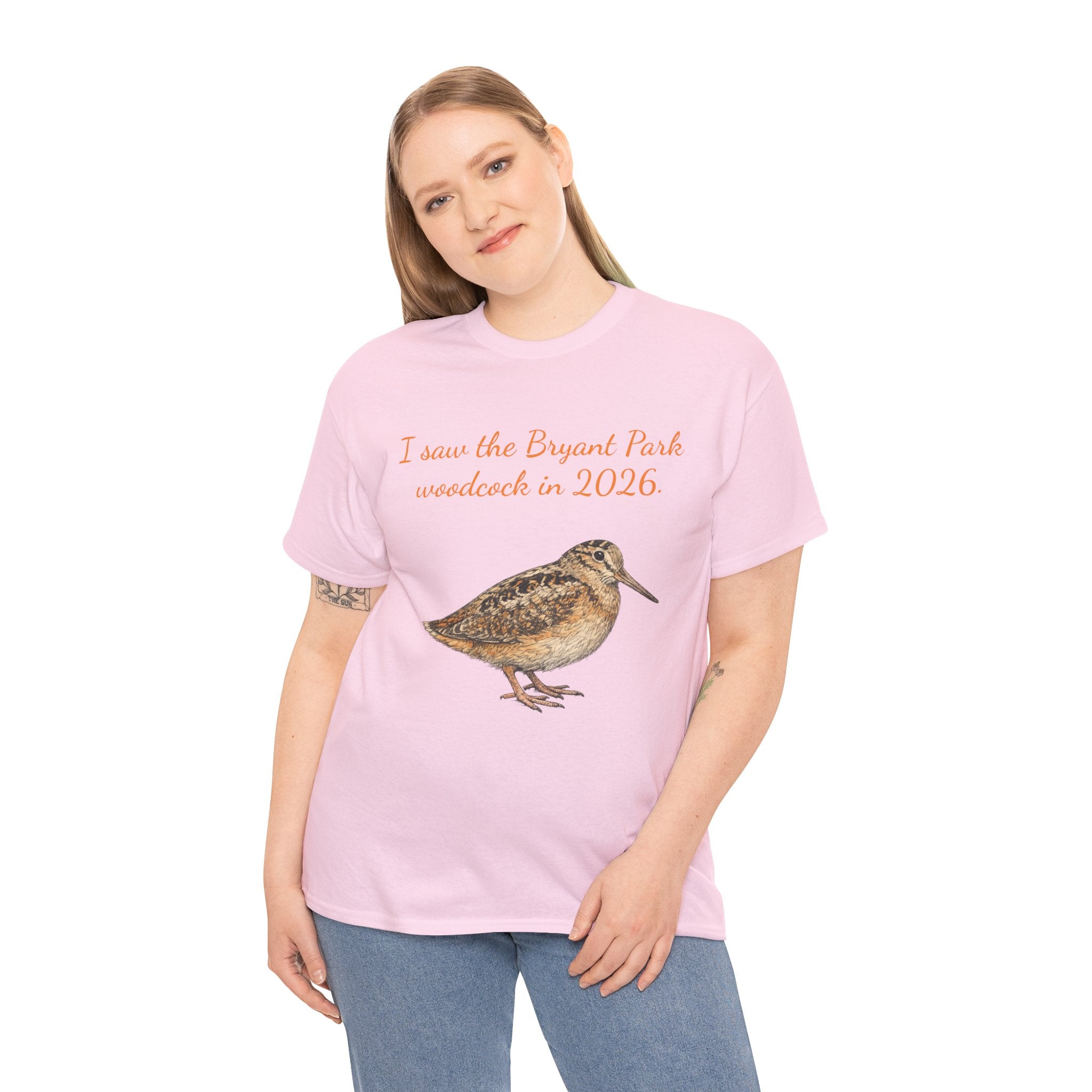 Bryant Park American Woodcock T-Shirt   NYC Gift Tee