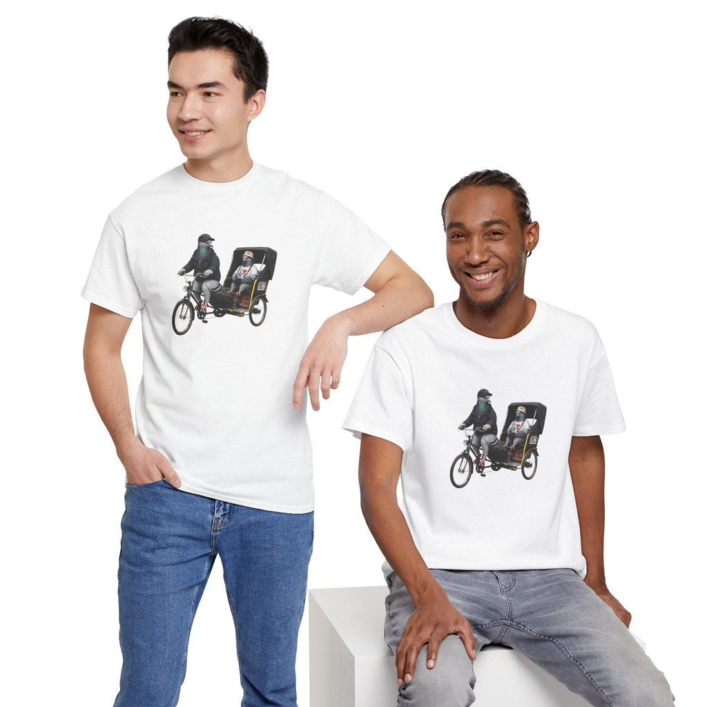 Customizable Times Square NYC Pigeon T-Shirt | Baseball Fan Tee
