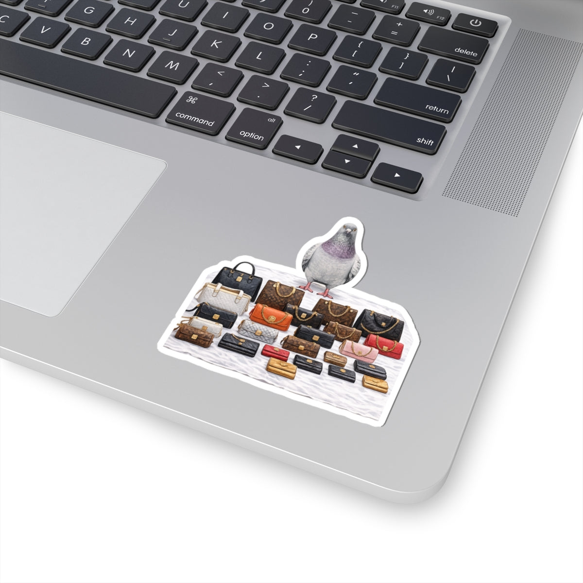 Canal Street NYC Pigeon 3" x 3" Sticker