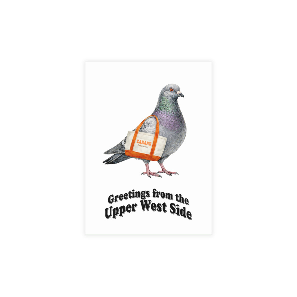Upper West Side NYC Pigeon Postcard Bundle (envelopes included)