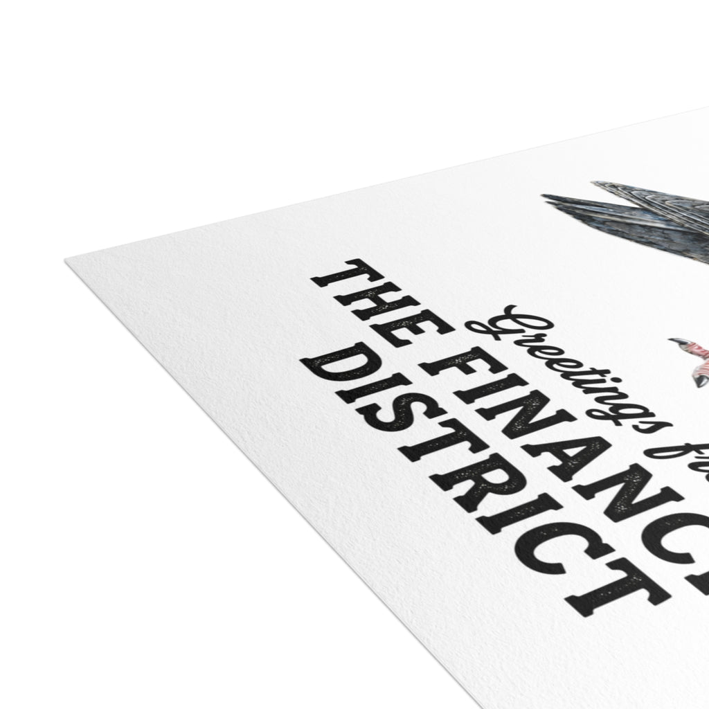 Financial District NYC Pigeon Postcard Bundle (envelopes included)
